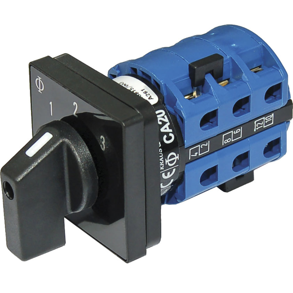 Blue Sea 9010 Switch, AV 120VAC 32A OFF +3 Positions [9010] - BuoyMart.com  Switches & Accessories Blue Sea Systems