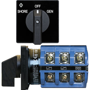 Blue Sea 9019 Switch, AC 240VAC 63A OFF +2 Positions [9019] - BuoyMart.com  Switches & Accessories Blue Sea Systems