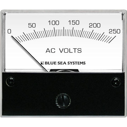 Blue Sea 9354 AC Analog Voltmeter 0-250 Volts AC [9354] - BuoyMart.com  Meters & Monitoring Blue Sea Systems