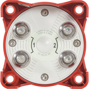 Blue Sea 5510E e-Series Dual Circuit Battery Switch [5510E] - BuoyMart.com  Battery Management Blue Sea Systems