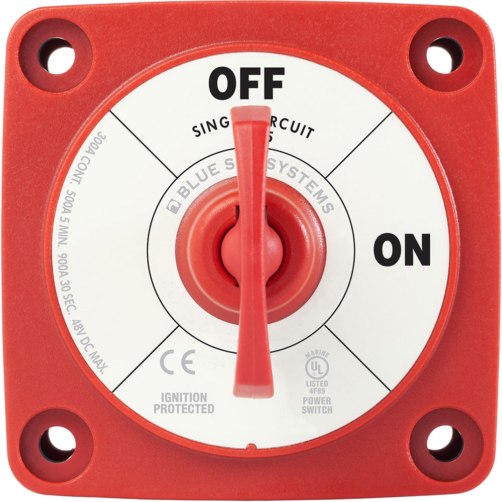 Blue Sea 6005 m-Series (Mini) Battery Switch Single Circuit ON/OFF [6005] - BuoyMart.com  Battery Management Blue Sea Systems