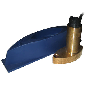 SI-TEX 496/50/200ST Bronze Thru-Hull Triducer w/Fairing Block f/ES502 [496/50/200ST-ES] - BuoyMart.com  Transducers SI-TEX