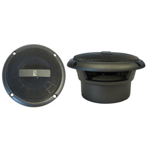 Poly-Planar MA-3013 3" 60 Watt Round Component Speakers - Gray [MA3013G] - BuoyMart.com  Speakers Poly-Planar