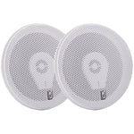 Poly-Planar MA-8506 6" 200 Watt Titanium Series Speakers - White [MA8506W] - BuoyMart.com  Speakers Poly-Planar