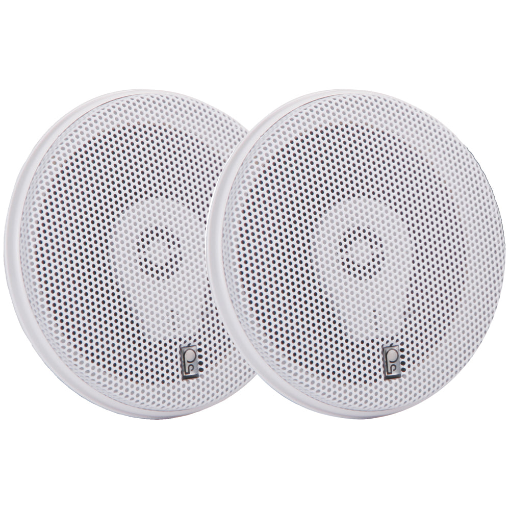 Poly-Planar MA-8506 6" 200 Watt Titanium Series Speakers - White [MA8506W] - BuoyMart.com  Speakers Poly-Planar