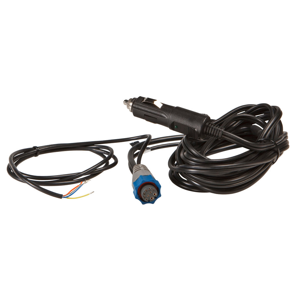 Lowrance CA-8 Cigarette Lighter Power Cable [119-10] Lowrance