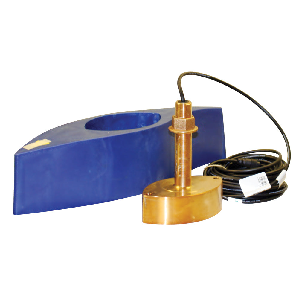Furuno 1kW Bronze Thru-Hull w/Temp & High Speed Fairing Block [525TID-BHD] - BuoyMart.com  Transducers Furuno