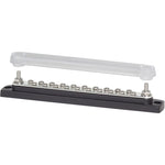 Blue Sea 2312, 150 Ampere Common Busbar 20 x 8-32 Screw Terminal with Cover [2312] - BuoyMart.com  Busbars, Connectors & Insulators Blue Sea Systems