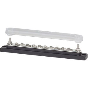 Blue Sea 2312, 150 Ampere Common Busbar 20 x 8-32 Screw Terminal with Cover [2312] - BuoyMart.com  Busbars, Connectors & Insulators Blue Sea Systems