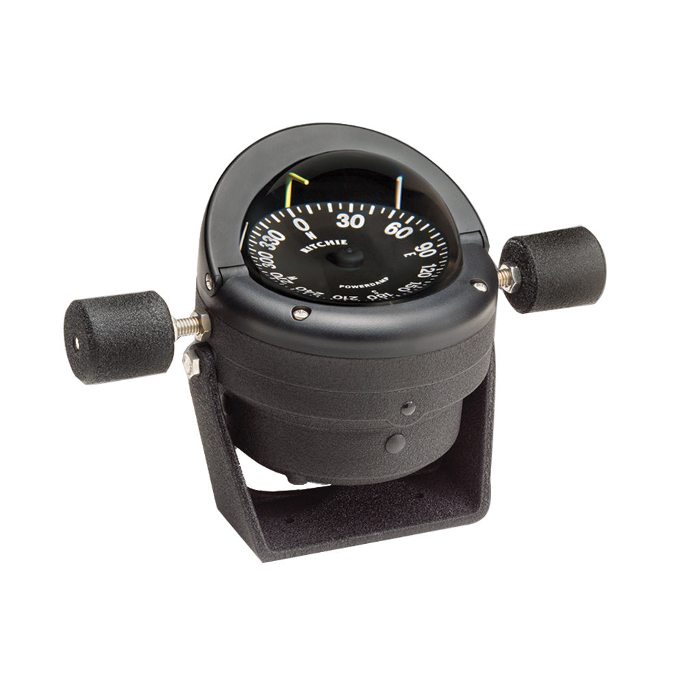 Ritchie HB-845 Helmsman Steel Boat Compass - Bracket Mount - Black [HB-845] - BuoyMart.com  Compasses Ritchie