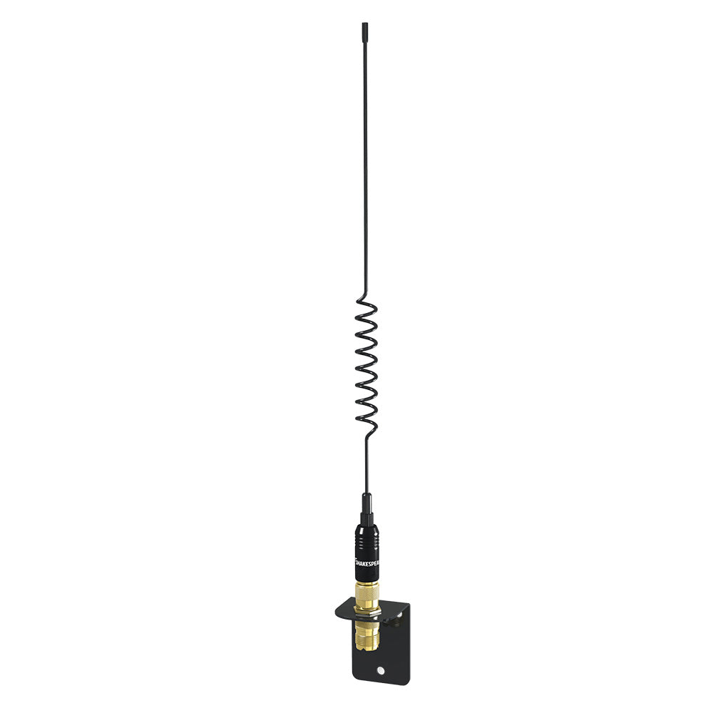 Shakespeare VHF 15in 5216 SS Black Whip Antenna - Bracket Included [5216] - BuoyMart.com  Antennas Shakespeare