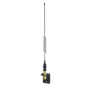 Shakespeare VHF 15in 5216 SS Black Whip Antenna - Bracket Included [5216] - BuoyMart.com  Antennas Shakespeare