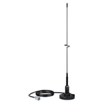 Shakespeare VHF 19" 5218 Black SS Whip Antenna - Magnetic Mount [5218] - BuoyMart.com  Antennas Shakespeare