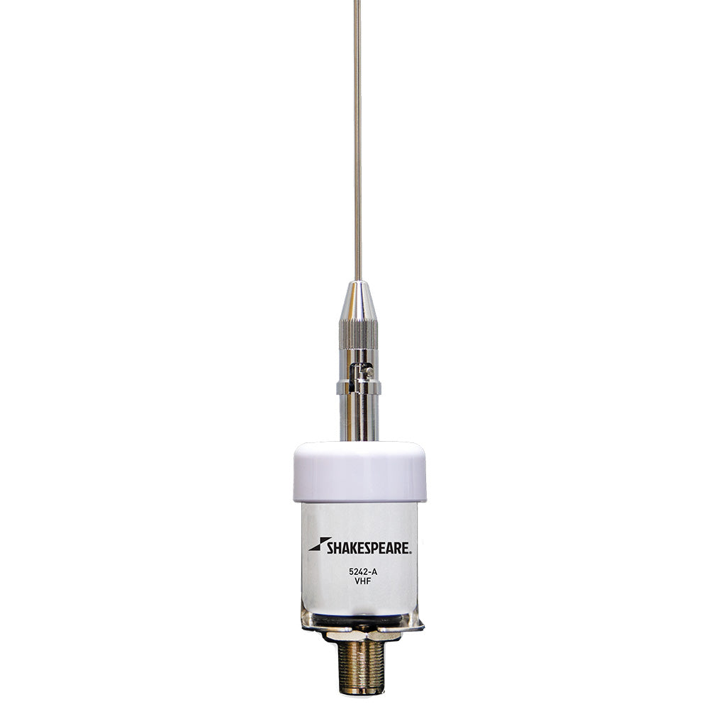 Shakespeare VHF 36in 5242-A SS Whip Low Profile End-Fed Antenna - No Cable [5242-A] - BuoyMart.com  Antennas Shakespeare