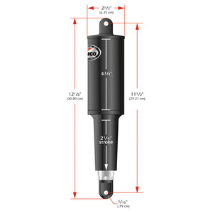 Lenco 101 Standard Actuator - 24V - 2-1/4" Stroke [15061-001] - BuoyMart.com  Trim Tab Accessories Lenco Marine