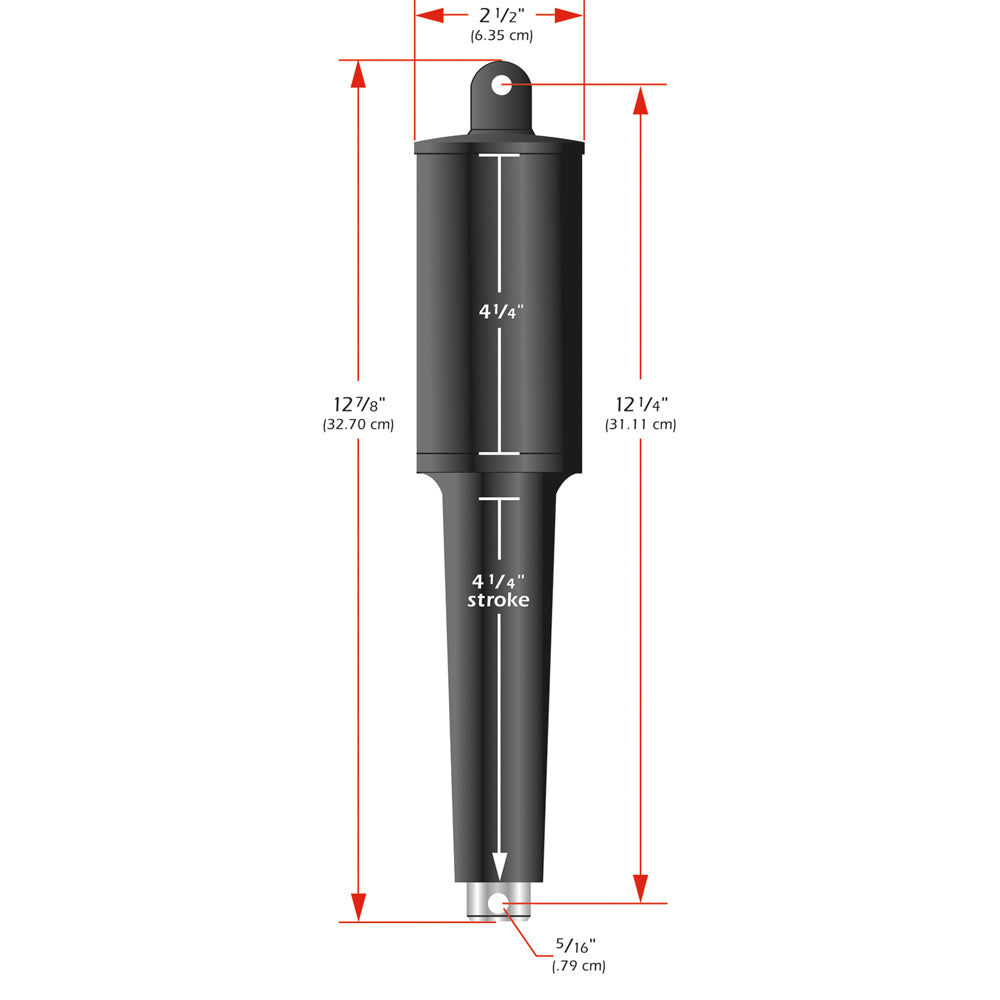 Lenco 102XD Extreme Duty Actuator - 12V - 4-1/4" Stroke [15060-001] - BuoyMart.com  Trim Tab Accessories Lenco Marine
