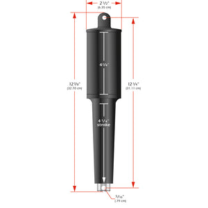 Lenco 102XD Extreme Duty Actuator - 12V - 4-1/4" Stroke [15060-001] - BuoyMart.com  Trim Tab Accessories Lenco Marine