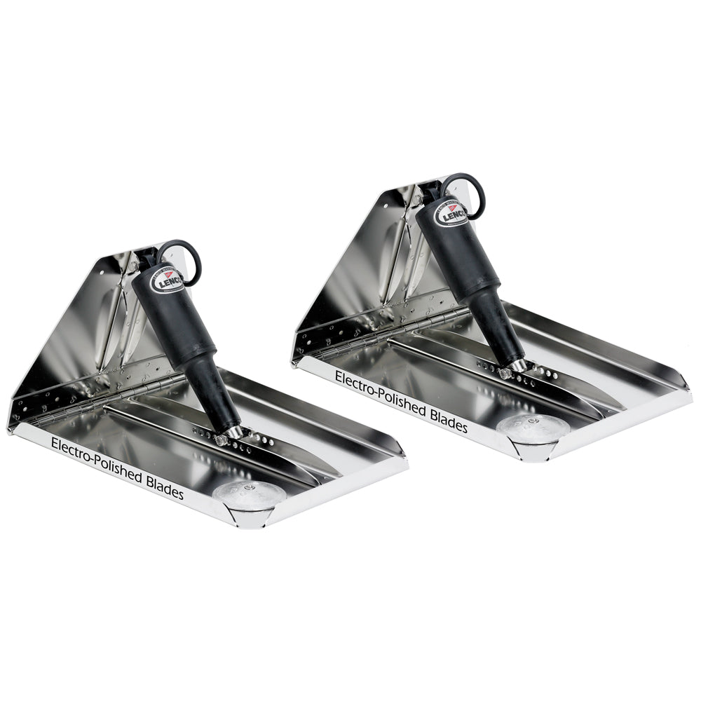Lenco 18" x 14" Heavy Duty Performance Trim Tab Kit w/o     Switch Kit 12V [15044-101] - BuoyMart.com  Trim Tabs Lenco Marine
