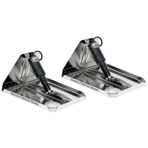 Lenco 18" x 14" Heavy Duty Performance Trim Tab Kit w/o     Switch Kit 12V [15044-101] - BuoyMart.com  Trim Tabs Lenco Marine