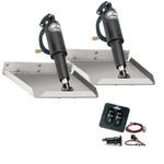 Lenco 12" x 9" Edgemount Kit w/Standard Tactile Switch Kit 12V [TT12X9E] - BuoyMart.com  Trim Tabs Lenco Marine