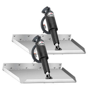 Lenco 12" x 9" Edgemount Trim Tab Kit w/LED Indicator Switch Kit 12V [TT12X9EI] - BuoyMart.com  Trim Tabs Lenco Marine