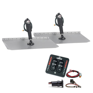 Lenco 12" x 12" Standard Trim Tab Kit w/LED Integrated Switch Kit 12V [15109-103] - BuoyMart.com  Trim Tabs Lenco Marine