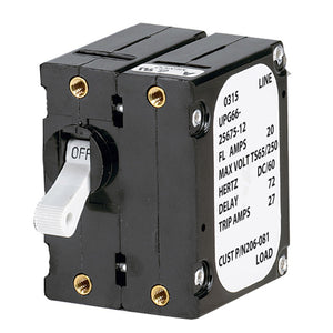 Paneltronics 'A' Frame Magnetic Circuit Breaker - 5 Amps - Double Pole [206-078S] - BuoyMart.com  Circuit Breakers Paneltronics