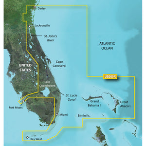Garmin BlueChart g3 Vision HD - VUS009R - Jacksonville - Key West - microSD/SD [010-C0710-00] - BuoyMart.com  Garmin BlueChart Vision Garmin