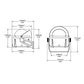 Ritchie HB-740 Helmsman Compass - Bracket Mount - Black [HB-740] - BuoyMart.com  Compasses Ritchie