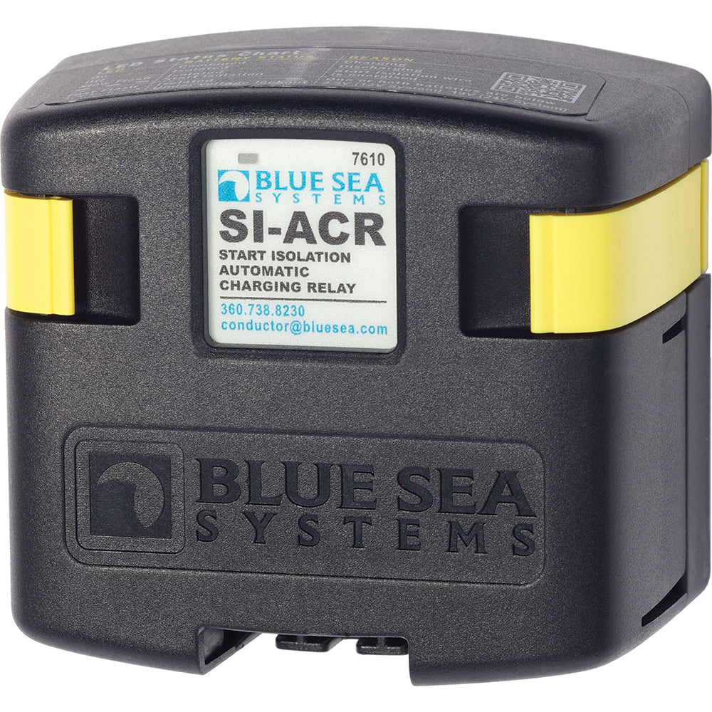 Blue Sea 7610 120 Amp SI-Series Automatic Charging Relay [7610] - BuoyMart.com  Battery Management Blue Sea Systems