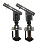 Lee's Sidewinder Bolt-In Outrigger Mounts, Lay-Down Version - Silver(Pair) [SW9300] - BuoyMart.com  Outrigger Accessories Lee's Tackle