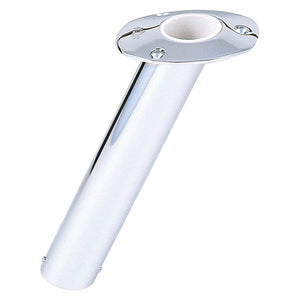 Lee's 30 Degree Stainless Steel Flush Mount Rod Holder - 2" O.D. [RH525SS] - BuoyMart.com  Rod Holders Lee's Tackle