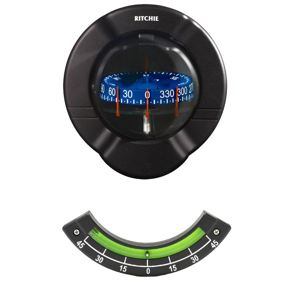 Ritchie SR-2 Venture Sail Boat Compass - Bulkhead Mount - Black [SR-2] - BuoyMart.com  Compasses Ritchie