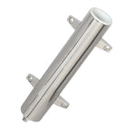 Lee's Stainless Steel Heavy Duty Bulkhead Mount w/ Swivel Base - Extra Long 2.25" OD X 14.5" Tube [RH570XL] - BuoyMart.com  Rod Holders Lee's Tackle