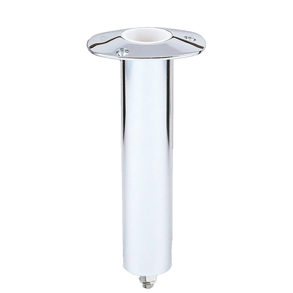 Lee's 0 Degree Stainless Steel Swivel Base Flush Mount Rod Holder 2.25" OD X 10.5" Tube [RH577V] - BuoyMart.com  Rod Holders Lee's Tackle