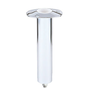 Lee's 0 Degree Stainless Steel Swivel Base Flush Mount Rod Holder 2.25" OD X 10.5" Tube [RH577V] - BuoyMart.com  Rod Holders Lee's Tackle