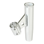 Lee's Clamp-On Rod Holder - Silver Aluminum - Vertical Mount - Fits 1.900" O.D. Pipe [RA5004SL] - BuoyMart.com  Rod Holders Lee's Tackle