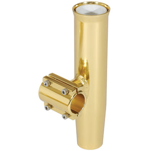 Lee's Clamp-On Rod Holder - Gold Aluminum - Horizontal Mount - Fits 1.315" O.D. Pipe [RA5202GL] - BuoyMart.com  Rod Holders Lee's Tackle