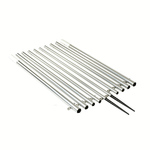 Lee's 19' Extra Strong Bright Silver Outrigger Poles 2" OD [AP3519XS] - BuoyMart.com  Outriggers Lee's Tackle