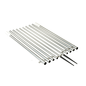 Lee's 19' Extra Strong Bright Silver Outrigger Poles 2" OD [AP3519XS] - BuoyMart.com  Outriggers Lee's Tackle