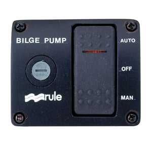 Rule Deluxe 3-Way Lighted Rocker Panel Switch [43] - BuoyMart.com  Bilge Pumps Rule