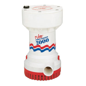 Rule 2000 G.P.H. Automatic Bilge Pump [53S] - BuoyMart.com  Bilge Pumps Rule
