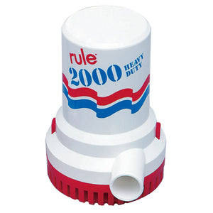 Rule 2000 G.P.H. Bilge Pump [10] - BuoyMart.com  Bilge Pumps Rule