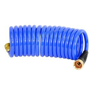 HoseCoil 15' Blue Self Coiling Hose w/Flex Relief [HS1500HP] - BuoyMart.com  Cleaning HoseCoil