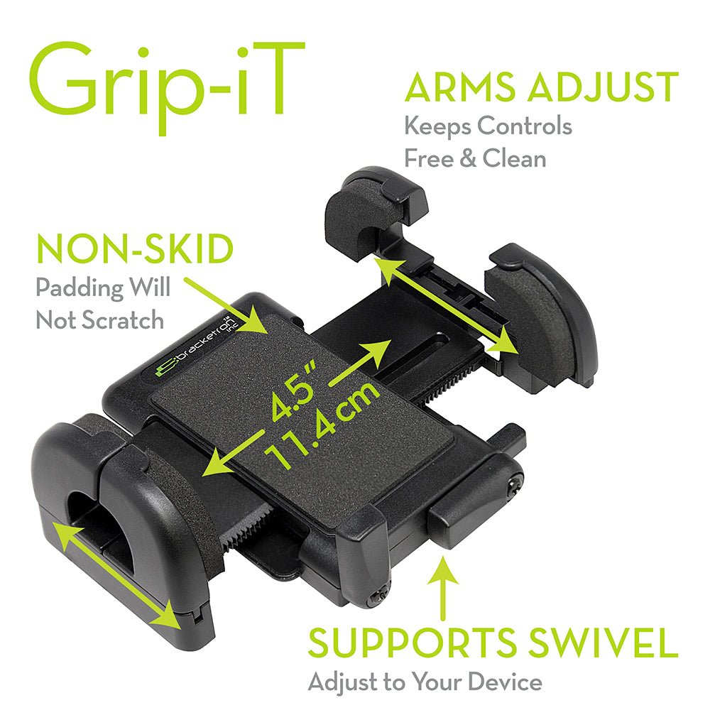 Bracketron Mobile Grip-iT Device Holder [PHV-200-BL] - BuoyMart.com  GPS - Accessories Bracketron Inc