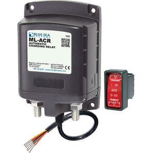 Blue Sea 7620 ML-Series Automatic Charging Relay (Magnetic Latch) 12VDC [7620] - BuoyMart.com  Battery Management Blue Sea Systems