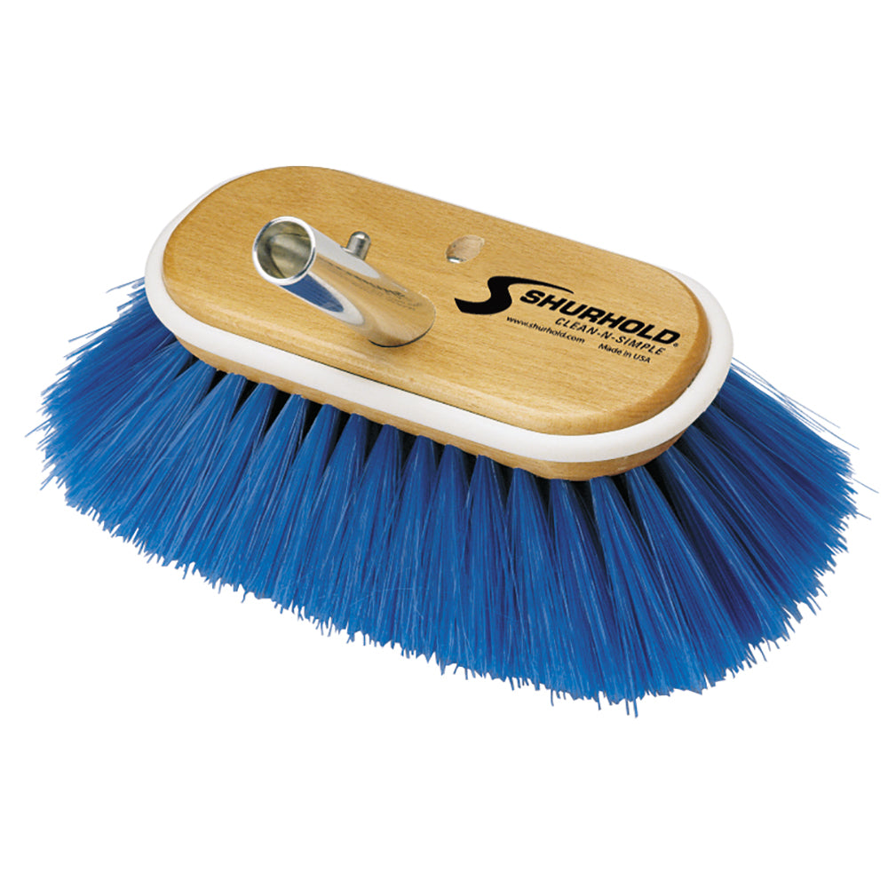 Shurhold 6" Nylon Extra Soft Bristles Deck Brush [970] - BuoyMart.com  Cleaning Shurhold