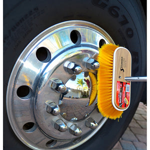 Shurhold 10" Polystyrene Medium Bristle Deck Brush [985] - BuoyMart.com  Cleaning Shurhold