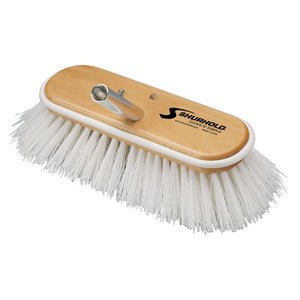 Shurhold 10" Polypropylene Stiff Bristle Deck Brush [990] - BuoyMart.com  Cleaning Shurhold