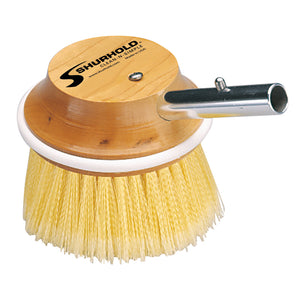 Shurhold 5" Round Polystyrene Soft Brush f/ Windows, Hulls, & Wheels [50] - BuoyMart.com  Cleaning Shurhold